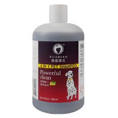 XUEDIAO 雪貂留香 犬貓用洗毛精 清潔去污, 500ml, 1瓶