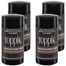 TOppiK 增髮纖維, 淺棕 MED BROWN, 4件