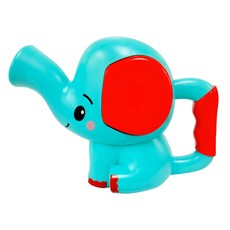 fisher-price 費雪 手搖灑水小象, 兩種出水模式 邊洗澡邊鍛鍊寶貝的手腦動作, 1個, 藍色