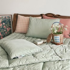 Homuro Feel Good系列 固定帶薄床墊, Moss Green