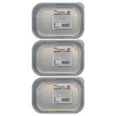 日本ECHO 不鏽鋼保鮮盒 冰箱收納保鮮 透明盒蓋, 附蓋, 3個