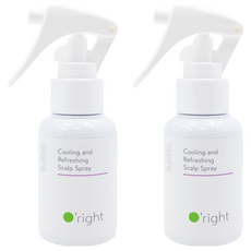 O'right 歐萊德 沁涼頭皮清新噴霧, 50ml, 2瓶