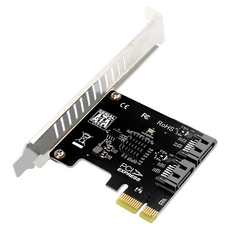 Neon 台灣霓虹 PCIe Gen3.1轉2埠SATA3.2擴充卡, 1個