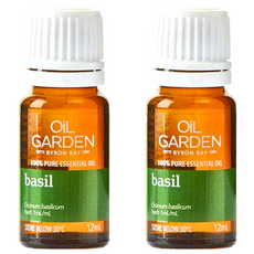 OiL GARDEN 澳悠園 羅勒 100% 純精油 12mL, 2瓶