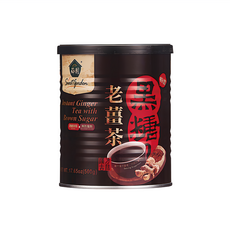 薌園 黑糖老薑茶 即沖即溶 冷熱皆宜, 500g, 1罐