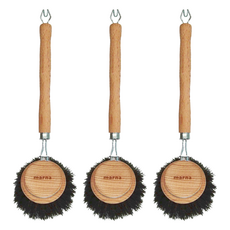 marna 馬毛洗鍋刷 (大) K-814 天然木柄, 1支, 3支