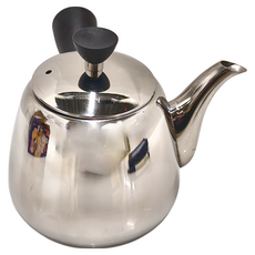 c&c 304不銹鋼單柄泡茶壺 600ml, Stainless Steel, 1個