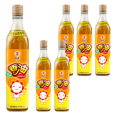 日正食品 特級香油，香氣濃郁，適合各種料理，中華料理必備, 500ml, 6瓶