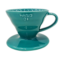 HARIO 好璃奧 V60 01彩虹磁石濾杯, 湖水綠, 240ml, 1個