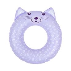 SWIM ESSENTIALS 荷蘭幼兒游泳圈, Lila Leopard 小花豹, 1個