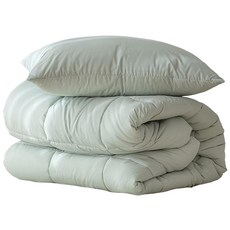 maatila Save M2系列 防蟎薄被+枕套組, 薄荷綠色, 薄被 SS 150*200cm+枕套 50*70cm, 薄被+枕套