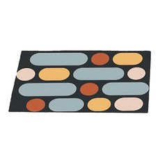 Arbor Home 喬木居家 硅藻泥廚房防水地墊 幾何03, 90 x 60