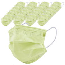 MITENXIN 天心生醫 情境鋼印口罩 三麗鷗, 青蘋果綠, 30片, 2盒