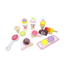 woet New Classic Toys 繽紛冰淇淋補充組 #10630, 多色, 1組