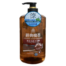美吾髮 沁涼經典檀香沐浴露 700ml, 清潔毛孔、保濕肌膚、經典香氛、男女適用, 1瓶