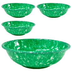 C&T 美耐皿復古湯碗 21.1公分, 混合顏色, 4個