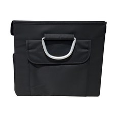 SHIMOYAMA 可折疊布藝車載收納箱 郵購盒, 黑色