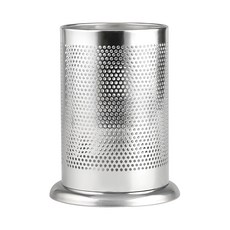 小麥購物 不鏽鋼筷子筒 Y155 200g, 銀色, 3個