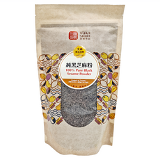 源順食品 純黑芝麻粉 100%純 無添加糖, 400g, 1包