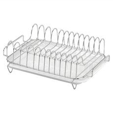 DAY&DAY 日日家居 桌上型盤子架 ST3060L #304不鏽鋼 W312*D226*H110MM, 銀色, 1個