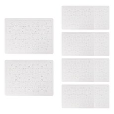 UNIART 35片彩繪拼圖 10入組, 10個, 白色