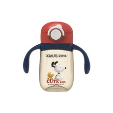 PEANUTS 小哈利學飲杯, 蘋果紅, 320ml, 1個