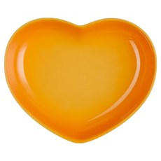 LE CREUSET 瓷器心型盤 中, 1個, 初花