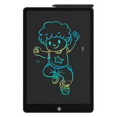 16吋卡通圖案電子手寫板, 黑色, LCE1601