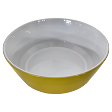 Jansen co 調色碗 XL 陶瓷材質, 黃 + 灰, 1個