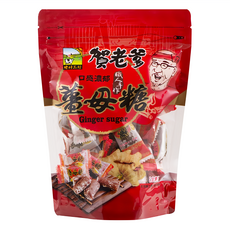 賀老爹 手作薑母糖, 300g, 1袋