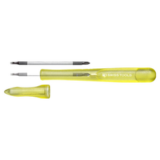 PB SWISS TOOLS 筆型可換頭精密起子 00號 黃色, 1組