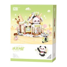 LoZ 霜淇淋屋積木 884個, LOZ1380, 1盒