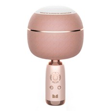 MONSTER魔聲 超級星 專業K歌麥克風 13W雙全頻揚聲器 超級混響DSP 大功率喇叭 Type-C接口 玫瑰金, M97, 1個