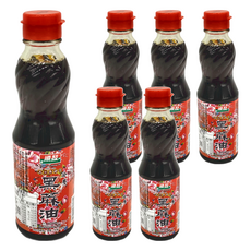 順發油品 冷壓100%黑麻油 220ml 台灣產, 6瓶