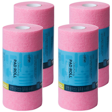 comet 捲筒式一次性洗碗巾, 粉色, 60張, 4捲