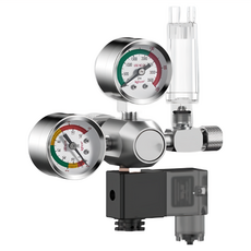 ISTA 伊士達CO2雙錶電磁閥鋁瓶側開型I-640 精準控制水草缸CO2, 1個