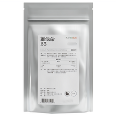 VitalBulk 維他命 B5, 100顆, 1包
