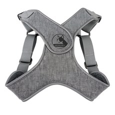 BORORO 狗狗胸背帶, 灰色, 1個