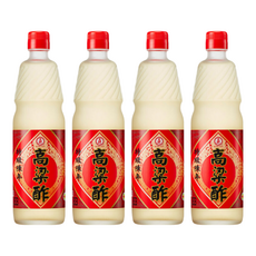 工研特級陳年高粱醋 600ml - 適用於中西式料理、釀造梅子醋, 4瓶