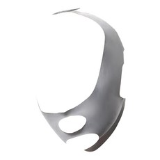 s-sportplus+ 一片式瘦臉彈力帶 g11002002-02, 灰, 1個