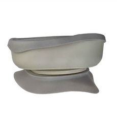 Miniware 天然聚乳酸點心時光組-芝麻冰淇淋 MWSKGG, 點心碗1入, 矽膠吸盤1入, 矽膠上蓋1入, 水杯組1組, 點心碗 + 矽膠吸盤 + 矽膠上蓋 + 水杯組, 1組