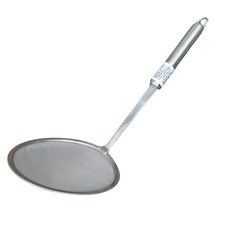 Hesii os12 #304不鏽鋼油切濾網 油切設計 長柄設計 撈麵、炸物適用, 1入