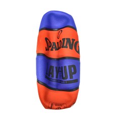 SPALDING 斯伯丁 LAY UP Wilson籃球 藍 + 紅 560~650g 橡膠, SPA84554, 1顆