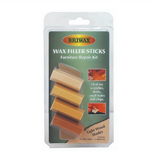BRIWAX 木製品補色修復棒 - 淺色系, 1組