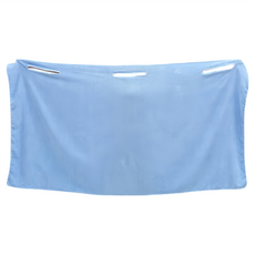 LEAF 葉子小舖 加厚吸水成人浴巾浴袍 藍色 柔軟親膚 吸水速乾, 1條