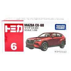 TOMICA 馬自達 CX-60 #6, 1台, 紅色