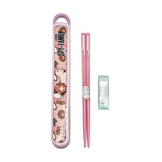 Skater 塑膠筷子附收納盒 19.5 x 2.7 x 1.5cm, 筷子 + 盒子, SPY x FAMILY, 1個