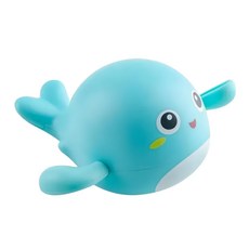 trailos 翠樂絲 兒童戲水玩具 環保安全, 淺藍海豚, 1個