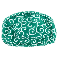 PET PARADISE 寵物用品 頭巾, 23~30cm, 和風緑, 1個