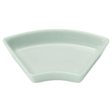 MUJI 無印良品 緣起系列 波佐見燒小盤 9.5 x 5.5 x 1.8cm, 薄水色, 1個